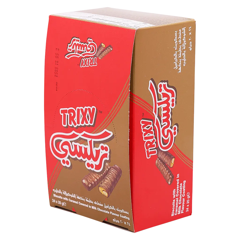 Rana Trixy Wifer Chocolate & Biscuit & Cramel Box 24 x 28gr  - view 1