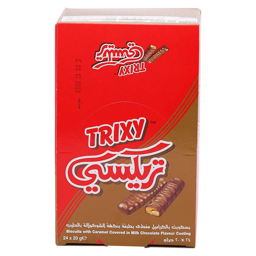 Rana Trixy Wifer Chocolate & Biscuit & Cramel Box 24 x 28gr  - view 2