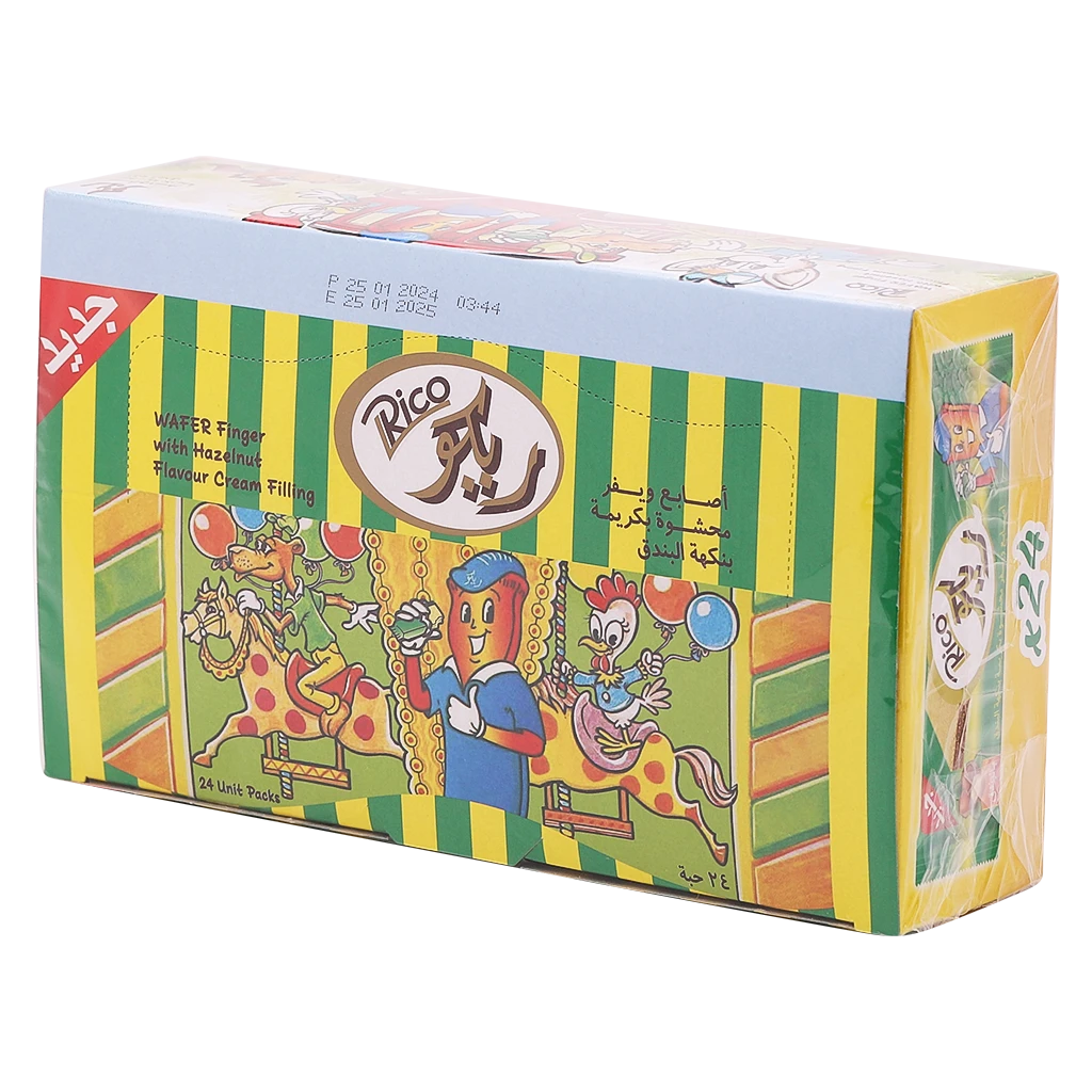 Rana Rico Wafer With Hazelnut Cream Box 24 x 17.6gr