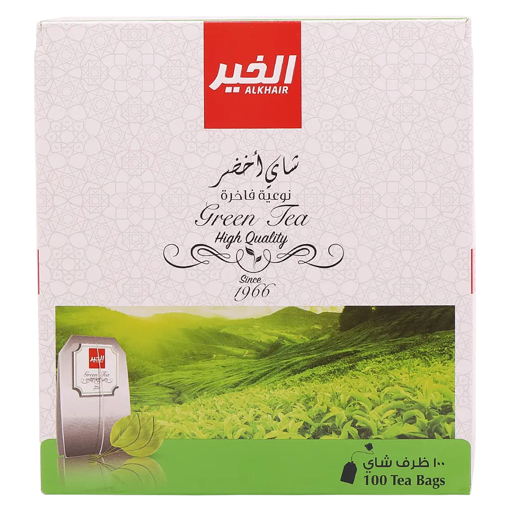الخير شاي اخضر 100 ظرف - view 2