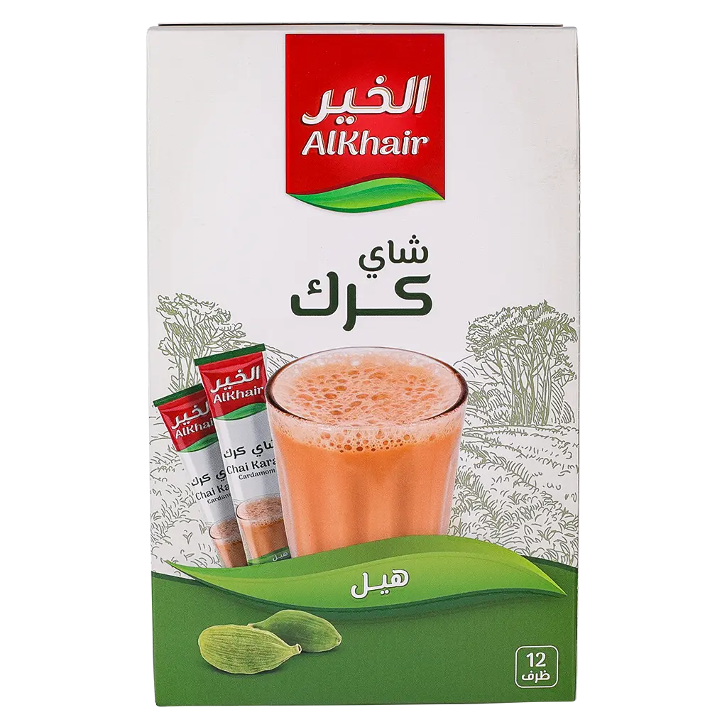 Alkhair Karak Tea With Cardamom 12 Envelop - view 2