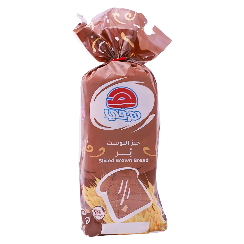 Herfy Sliced Bread Brown 600 gm - view 2