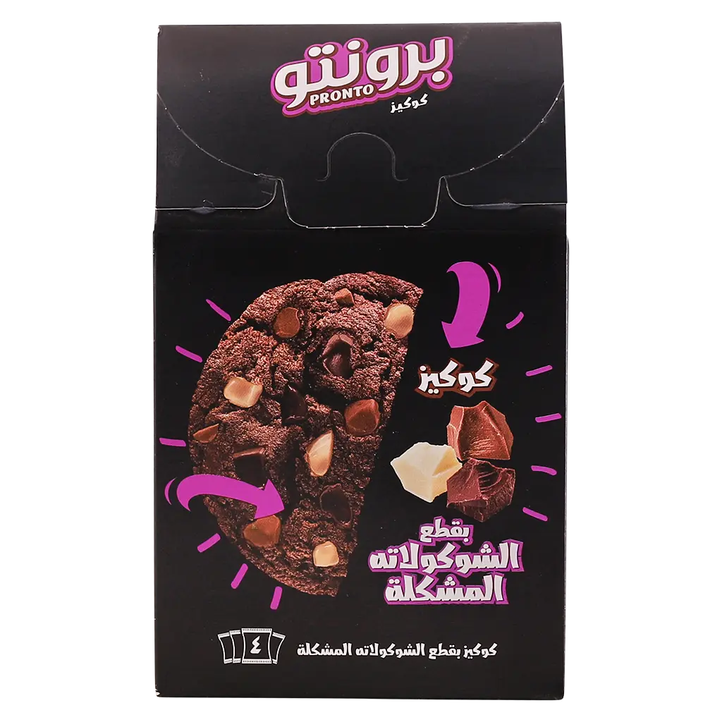 Pronto Cookies Triple 4 pcs 40 gm - view 2