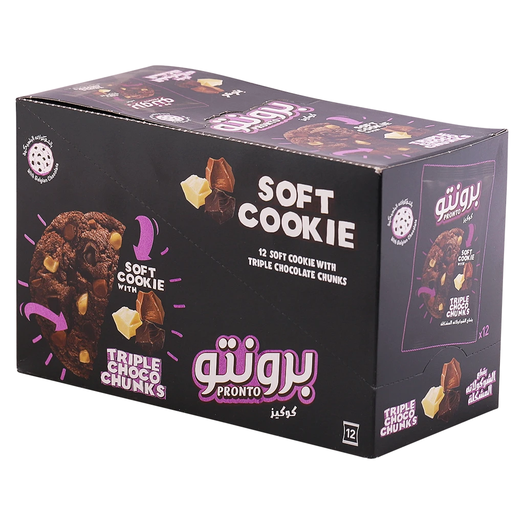 Pronto Cookies Triple12 PCS 40 gm