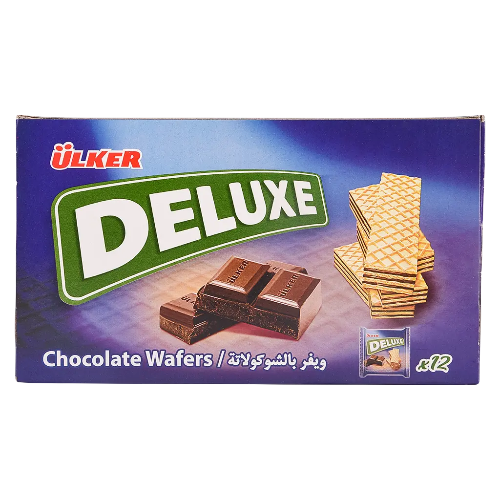 Ulker Deluxe Wafer Chocolate Box 12 pcs 40 gm - view 2