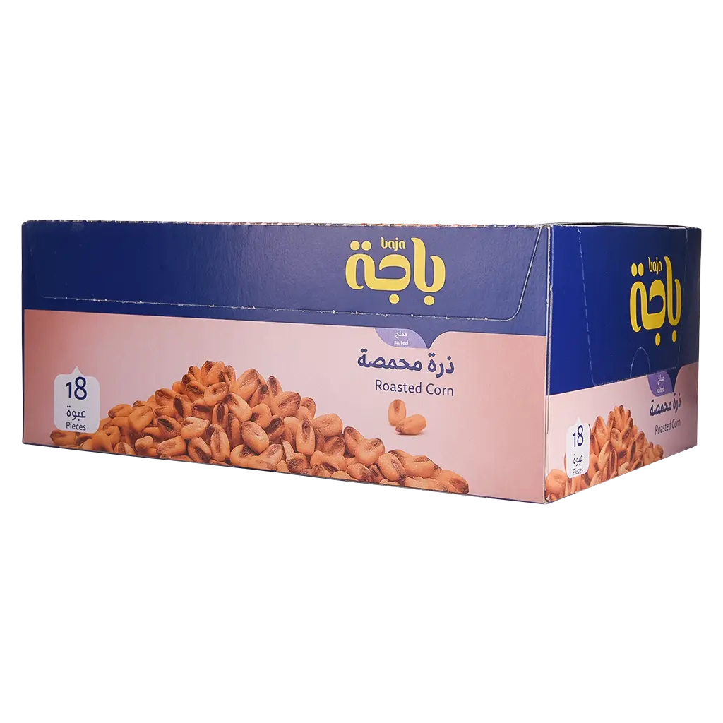 باجة ذرة محمصة مملحة علبة 18 * 20جم  - view 2