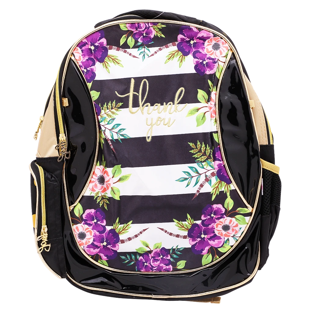Jory Thank You School Bag With Pencil Case and Lunch bag  13 inch