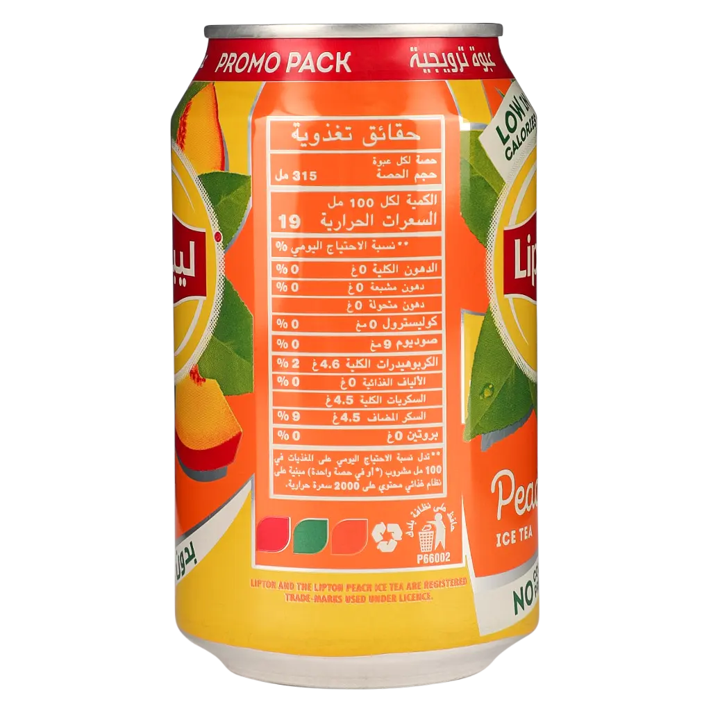 Lipton Ice Tea Peach Flavour 315 ml - view 3