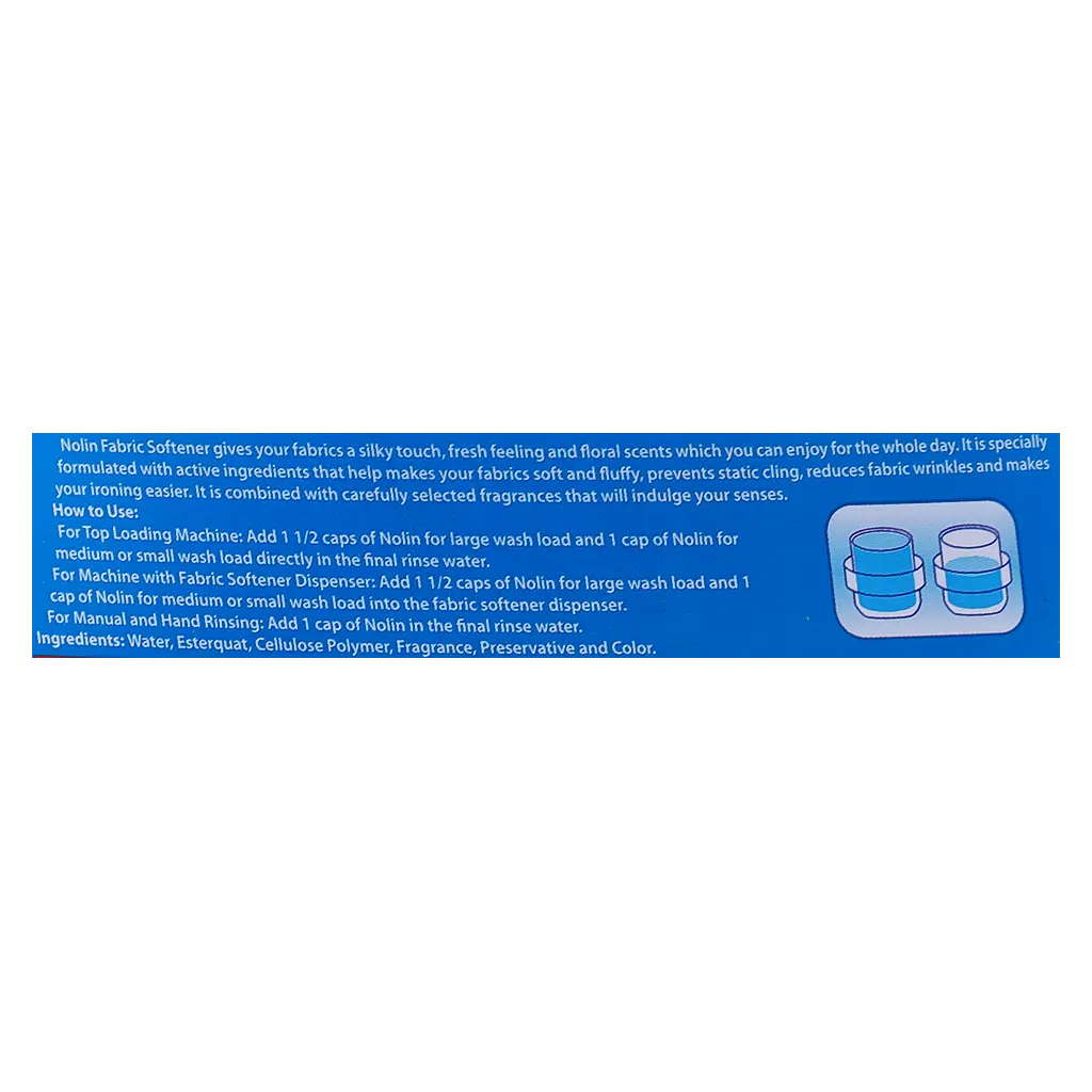 Nolin Fabric Softener Spring Fresh Blue 2 L - view 3