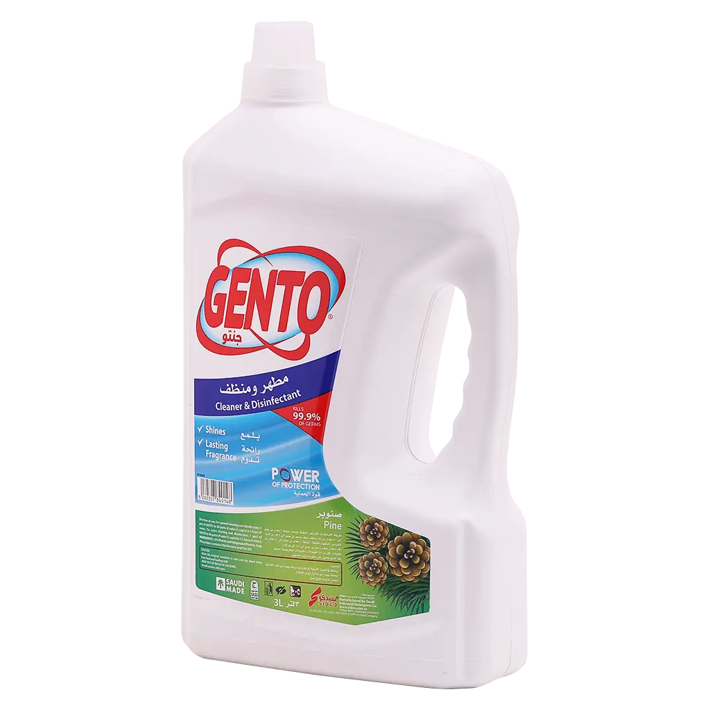 Gento Cleaner and Disinfectant Pine 3Ltr - view 1