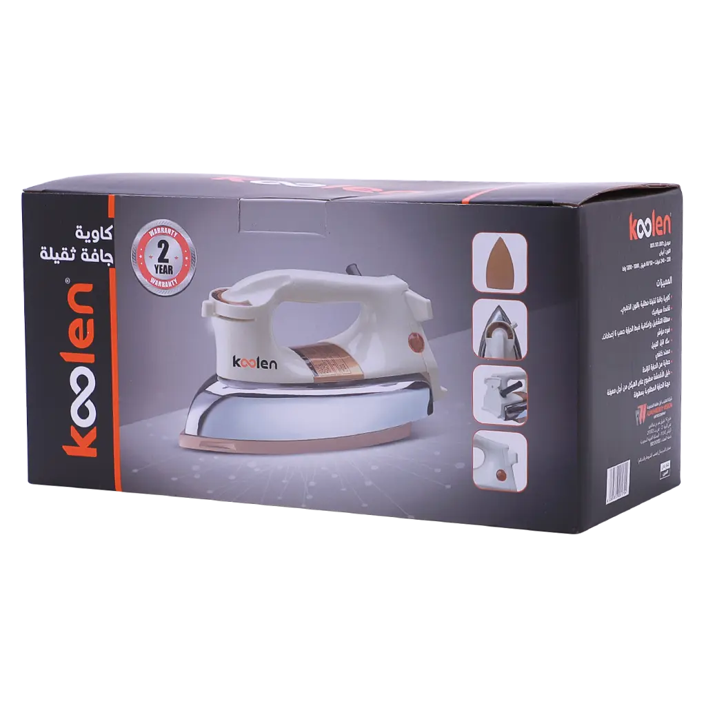 Koolen Heavy Dry Iron 2.1Kg+50G  with Golden Plate - view 3