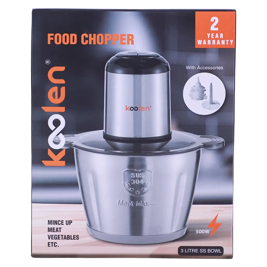 Koolen Food Chopper  Bowl With Accessories 3 L 500 w - view 4