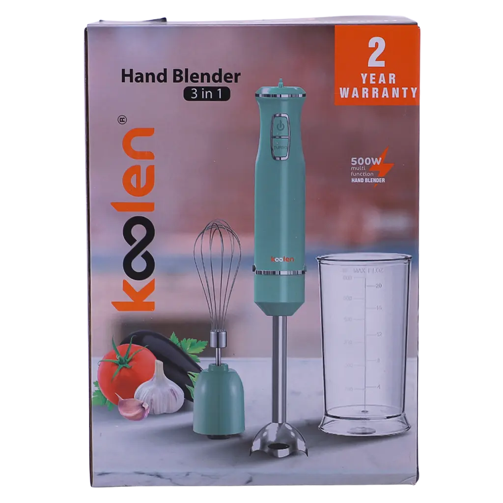 koolen hand blender 2 in 1 500w - view 3