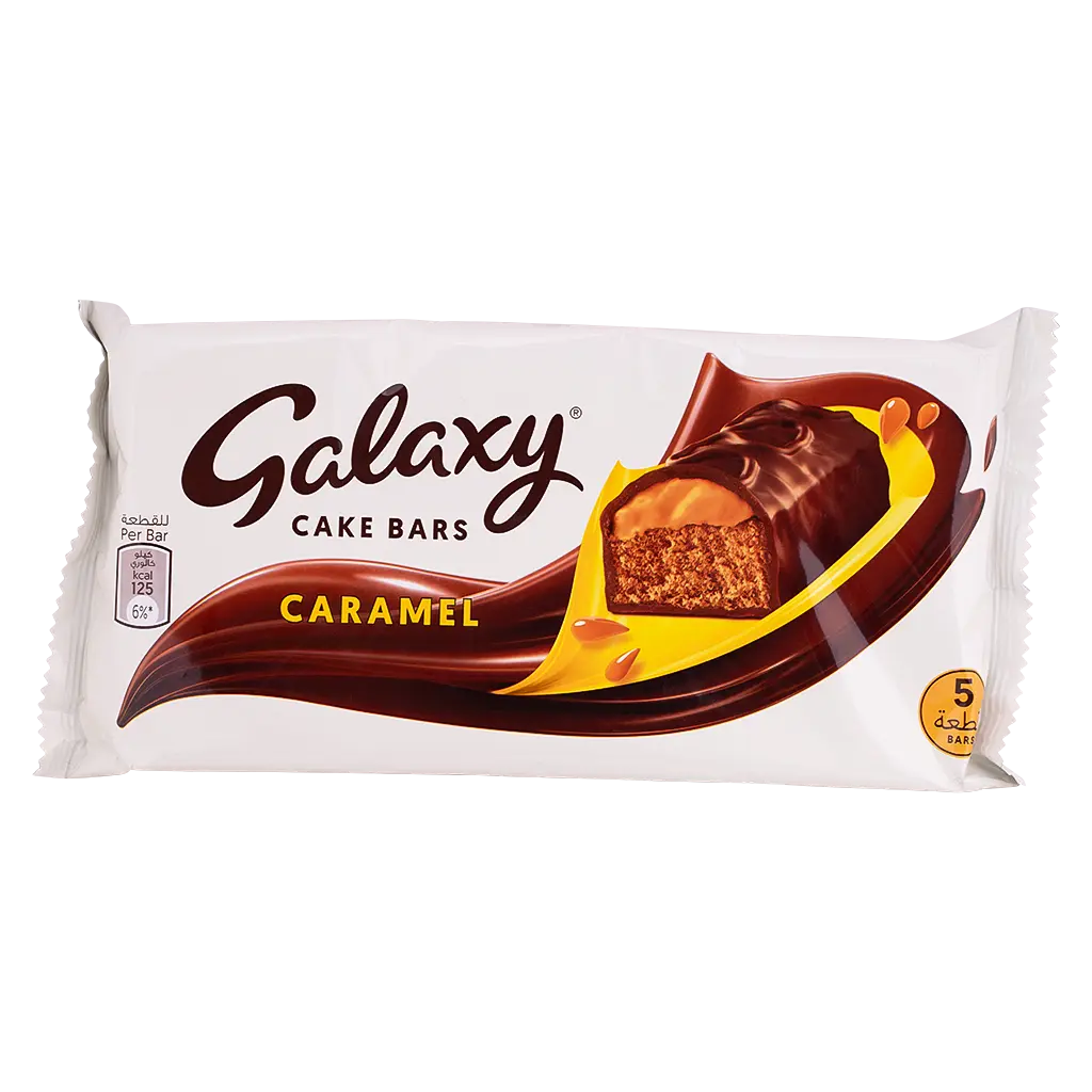 Galaxy Caramel Cakes  5 pcs 27 gm - view 2