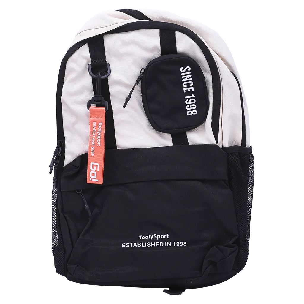 Tooly Backpack Beige Size 45x29x14 cm - view 1