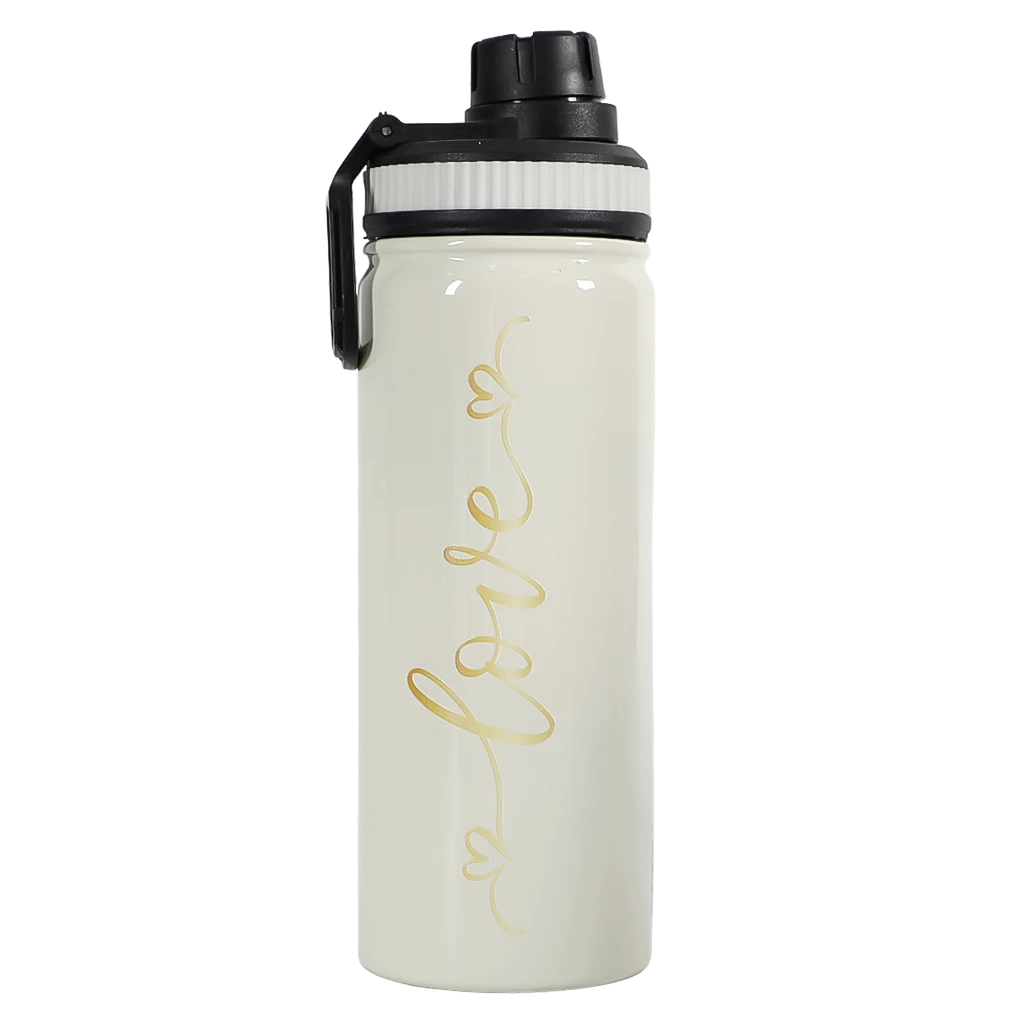Tooly Water Bottle Stainless Steel White Color  500 ml