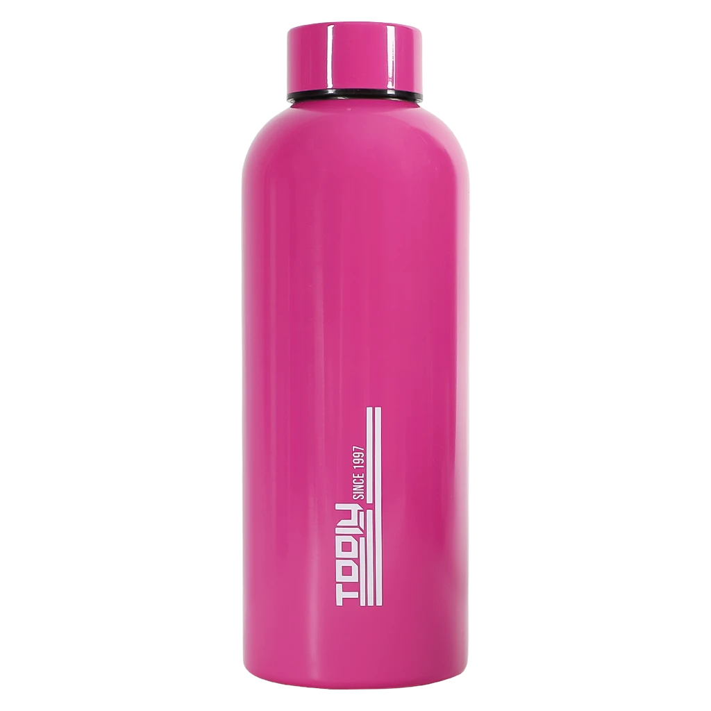 Tooly Water Bottle Stainless Steel Pink Color 500 ml