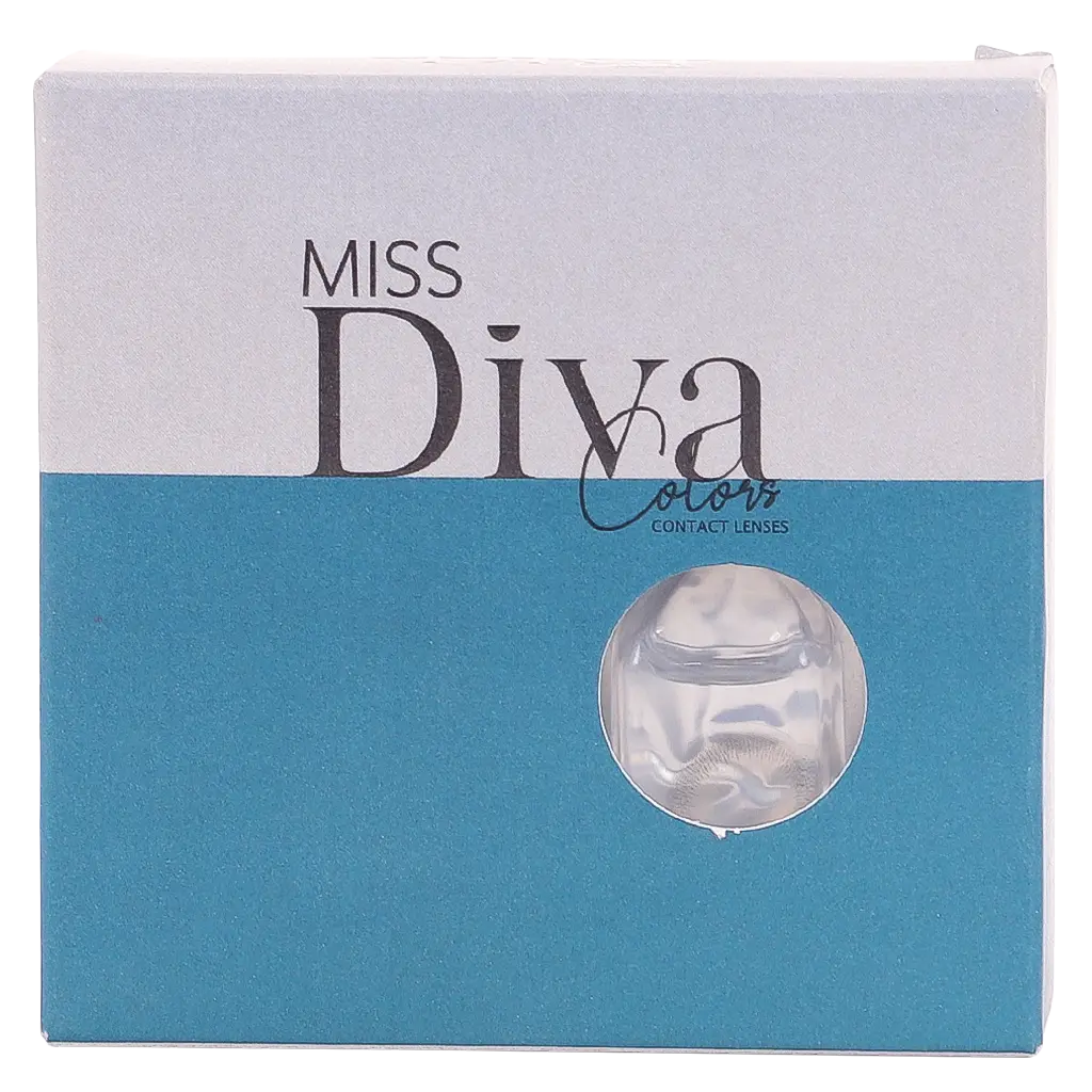 Diva Plano Contact Lenses Monthly Sand  - view 4