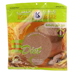 ريف كعكي خبز تنور بالنخالة 7 حبات