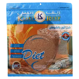 ريف كعكي خبز تنور بالشوفان 7 حبات