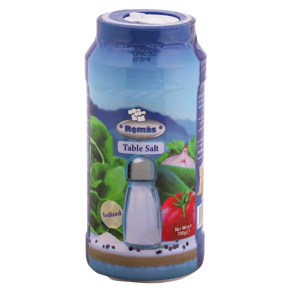 Remas Iodized Table Salt 700 gm - view 2