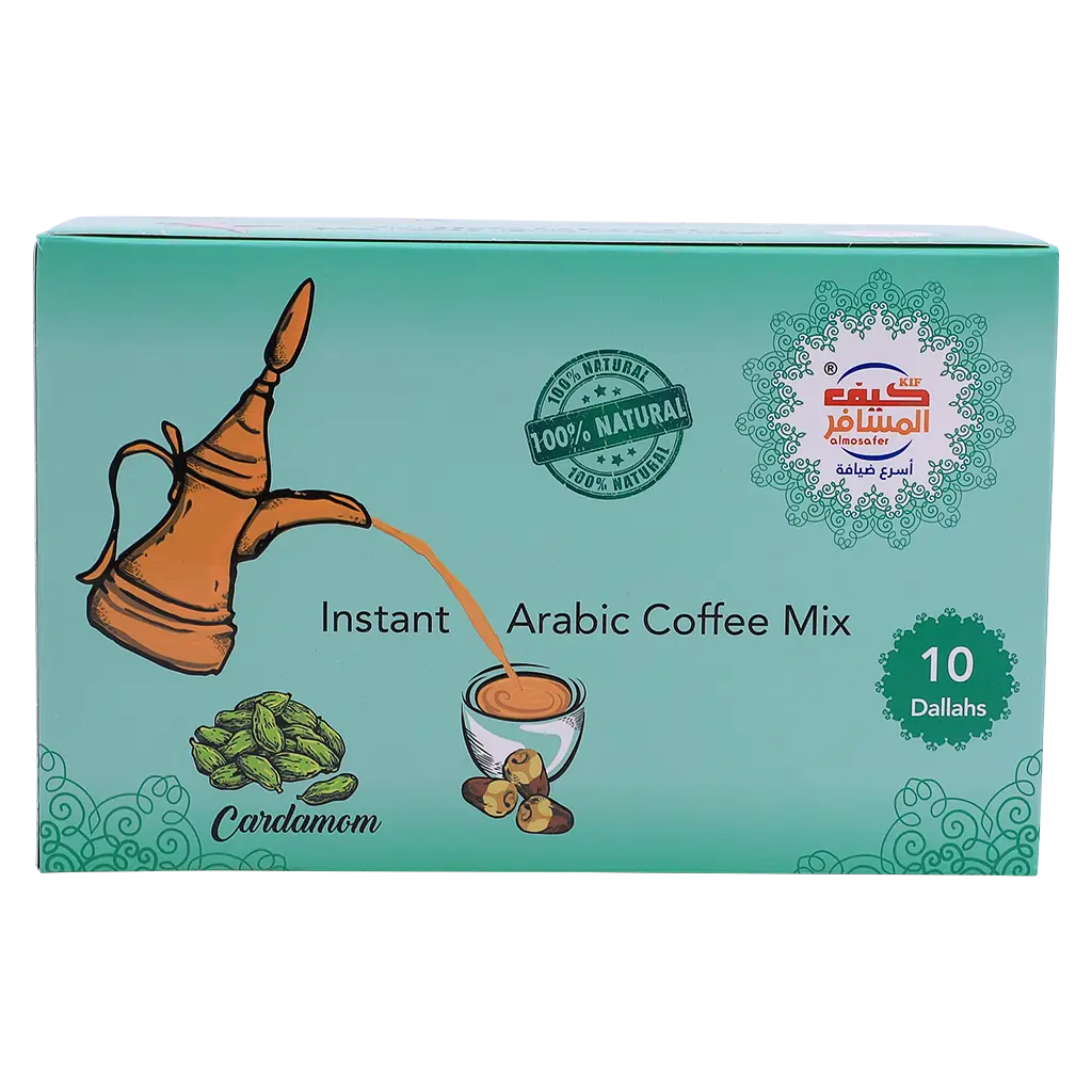 Kif Almosafer Instant Saudi Coffee Cardamom 10 pcs 30 gm - view 2