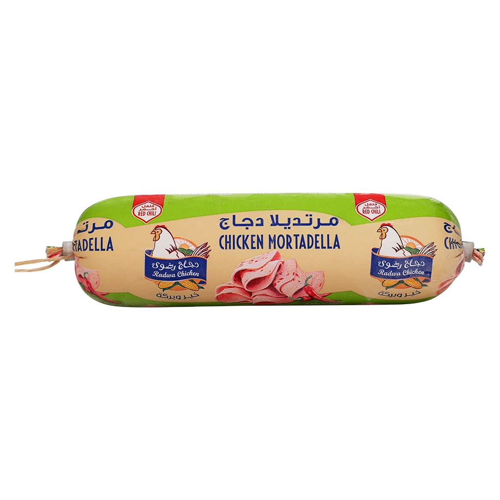 Radwa Fresh Fresh Mortadella Red Chili 250 gm