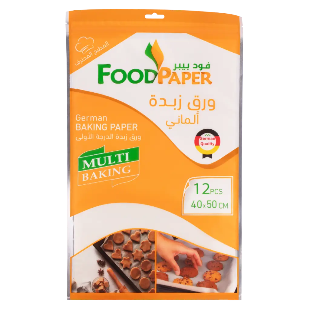 Food Paper Extra Baking Rectangular 50*40Cm 12Pcs  - view 1