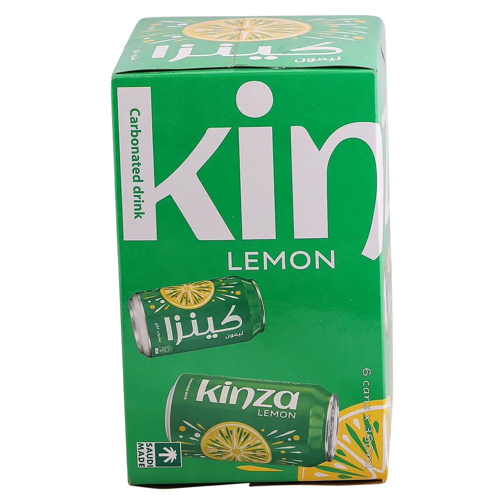 Kinza Lemon CSD 6 Pcs 360 ml - view 2