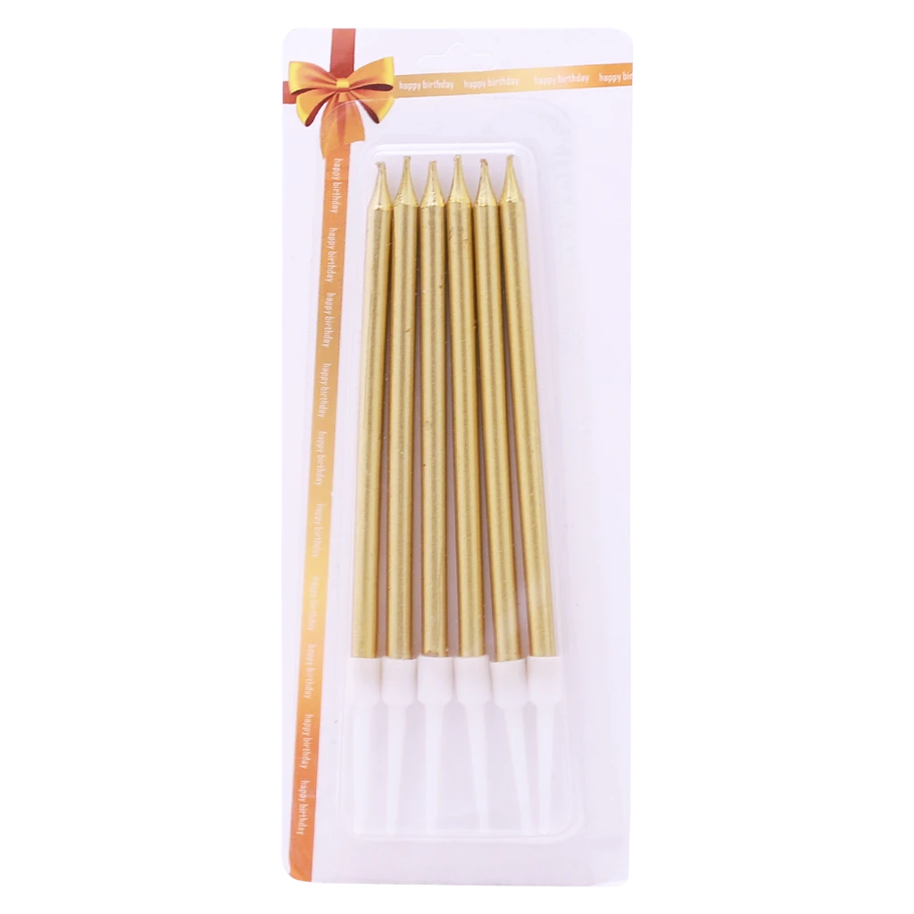 Candle For Hb Golden 6 pcs