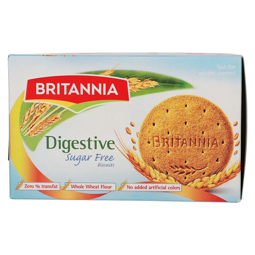 Britannia Digestive Biscuit No Sugar 200 gm - view 2