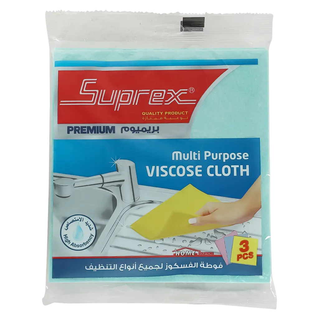 Suprex Premium Multipurpose Viscose Cloth 3 pcs - view 1