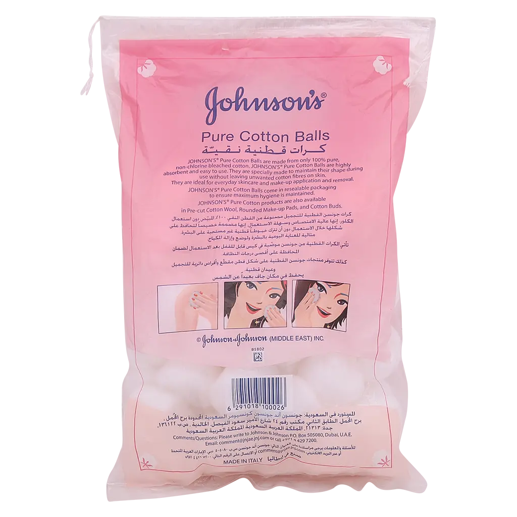 Johnson's Pure Cotton 50 Balls - view 2