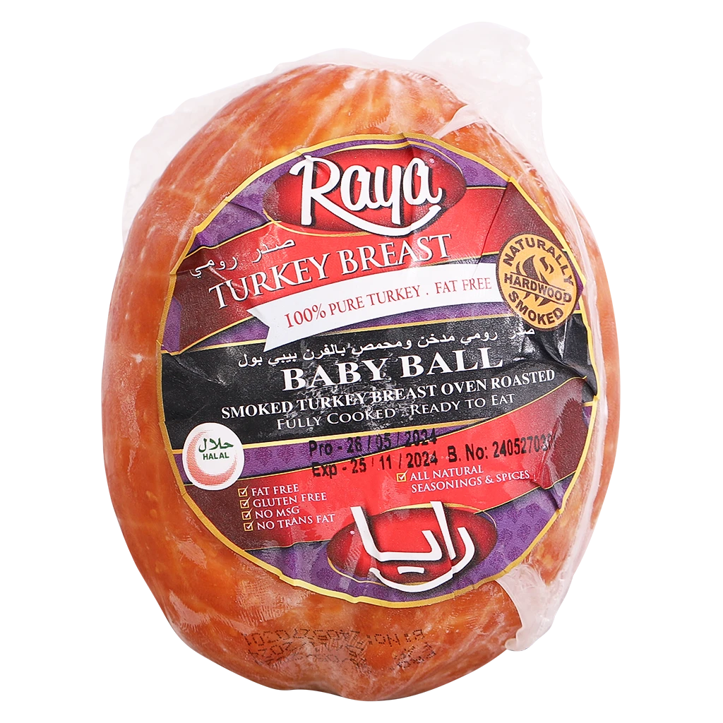 Raya Smoked Turkey Breast 500 Gm