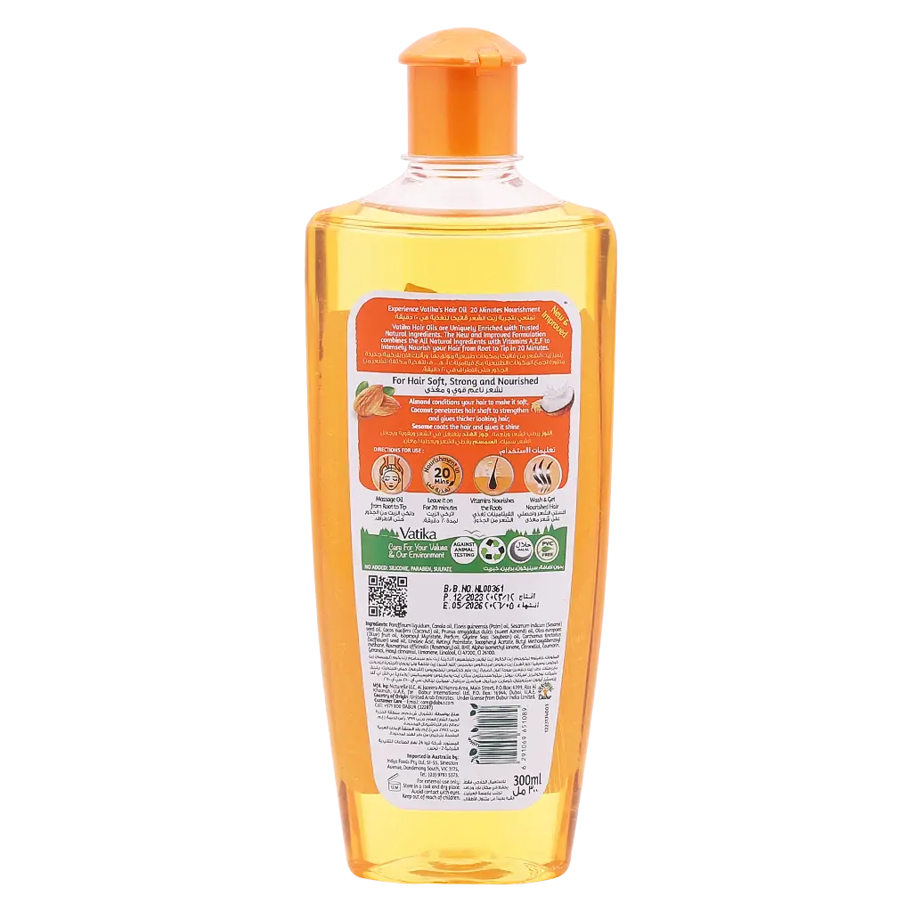 Vatika Almond Hair Oil 300 ml - view 2