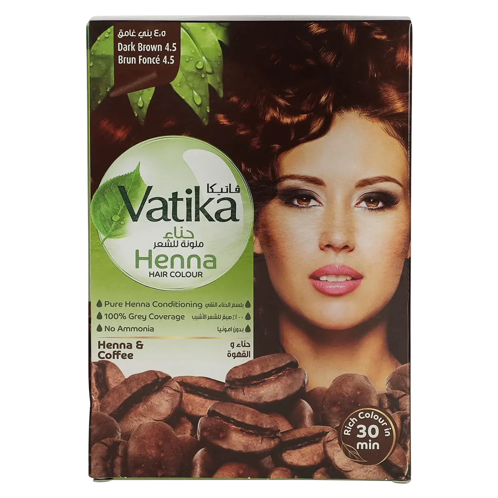 Vatika Henna Hair Colour Dark Brown 10 gm - view 2