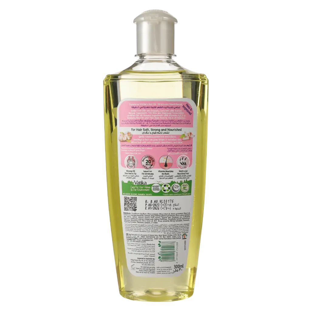 Vatika Enriched Hair grarlic Oil 300 ml - view 2