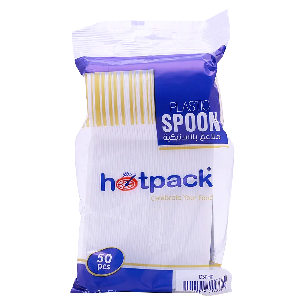 Hotpack Plastic Dessert Spoon 50Pcs  - view 1