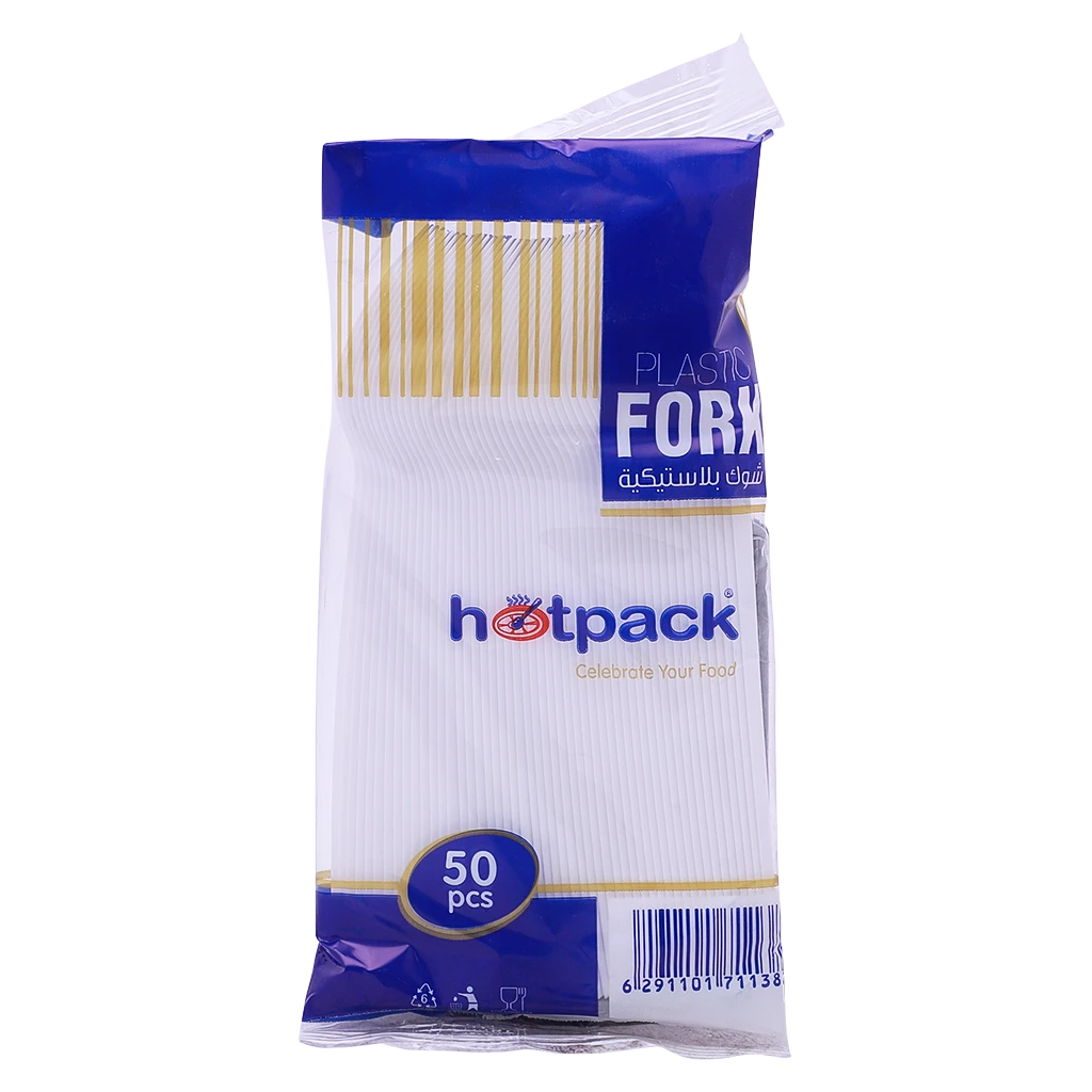 Hotpack Plastic Fork 50Pcs