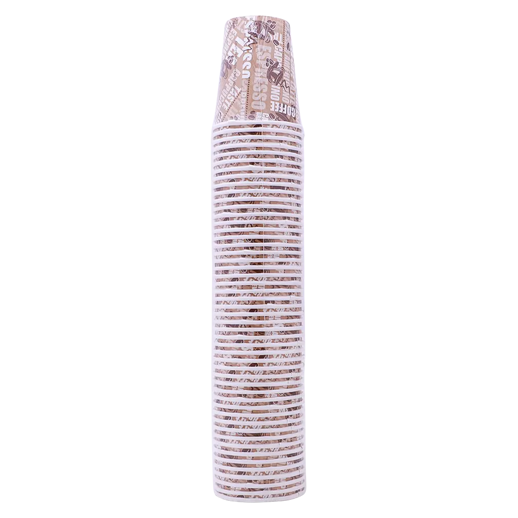 Hotpack Paper Heavy Duty Cup 50 Pieces 8 Ounce  - view 3