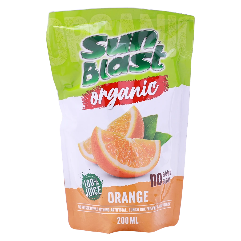 Sun Blast Orange Juice 200 ml