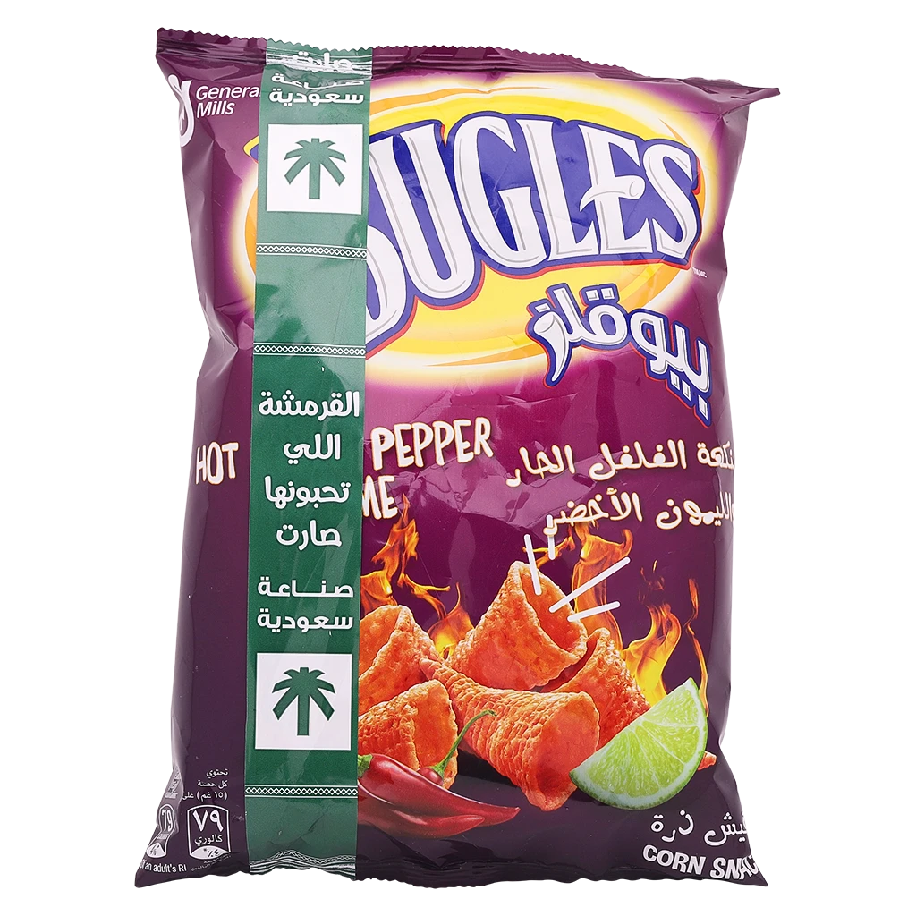 BUGLES CS CHILLI&LIME 125 gm