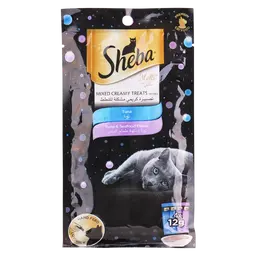 Sheba Treats Melty Tuna and Seafood  For cat 4 pcs 12 g 