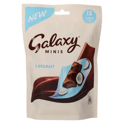 Galaxy Milk Chocolate & Coconut Mini 137.5 gm