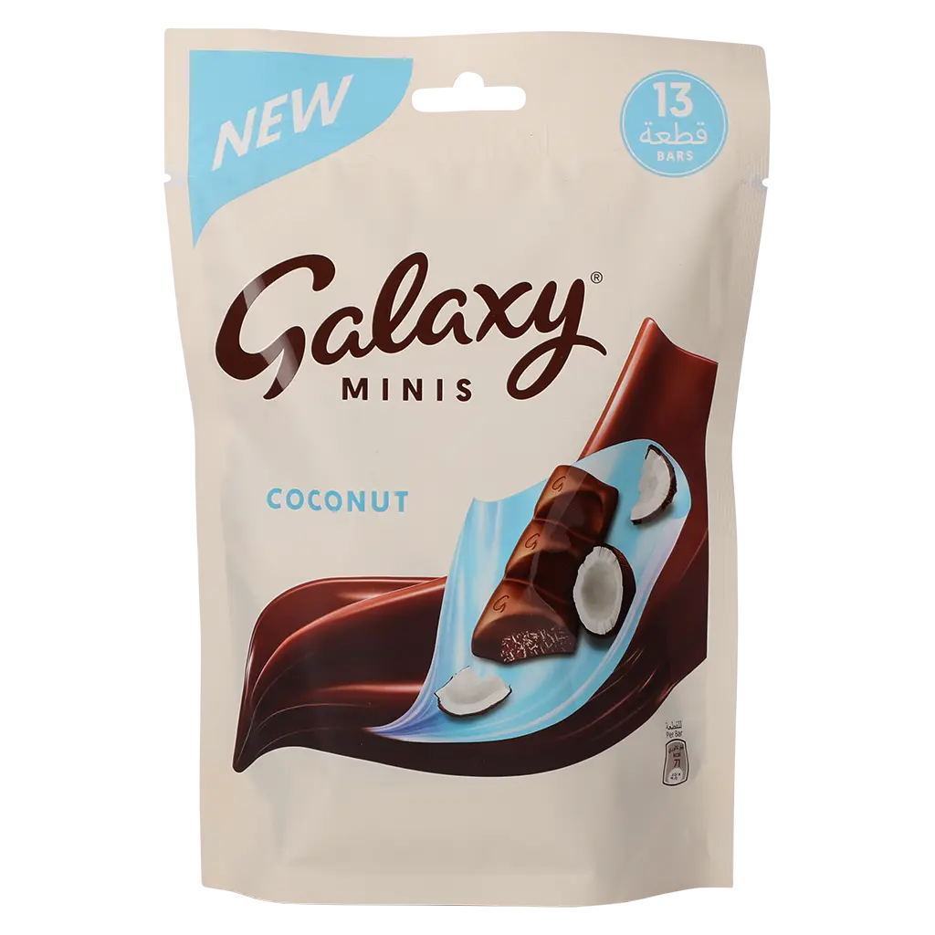 Galaxy Milk Chocolate & Coconut Mini 137.5 gm - view 1