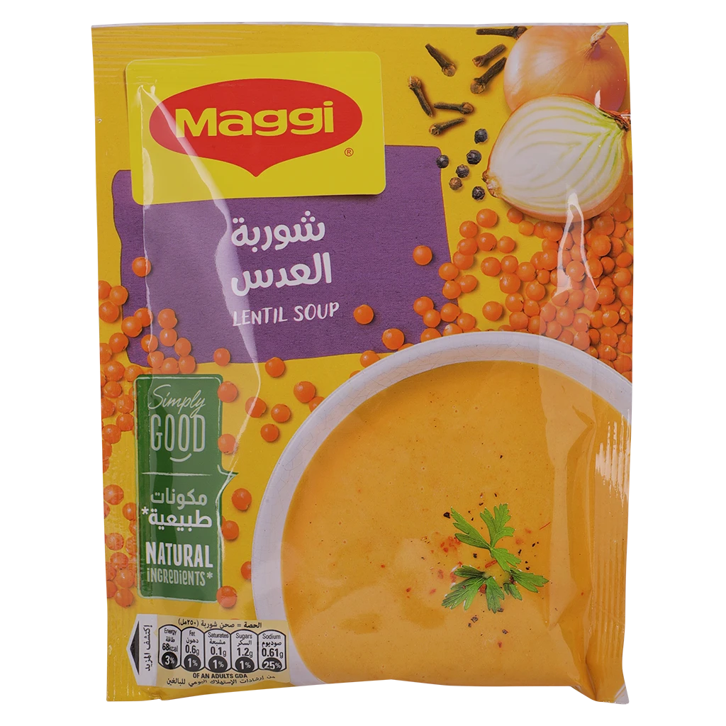 Maggi Soup Lental 84 gm