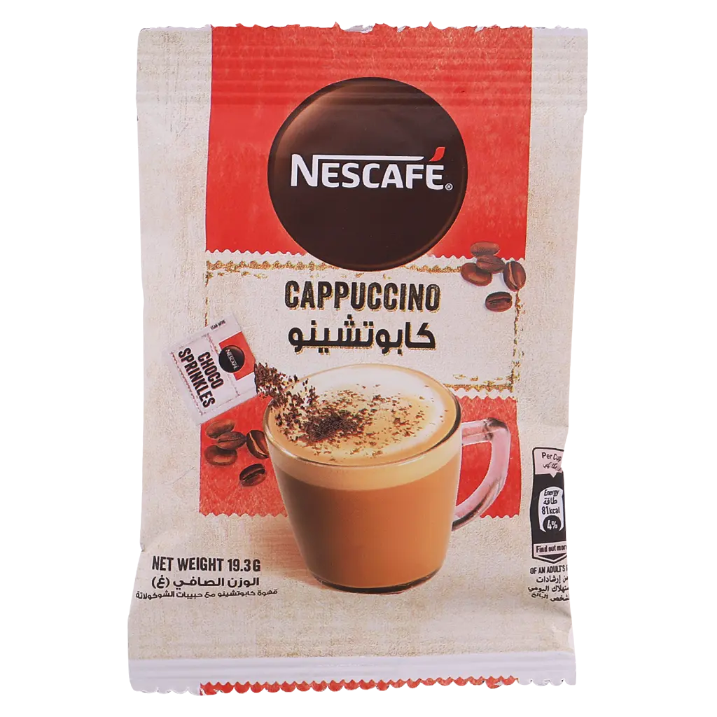 Nescafe Cappuccino Foamy 19.3 gm - view 1