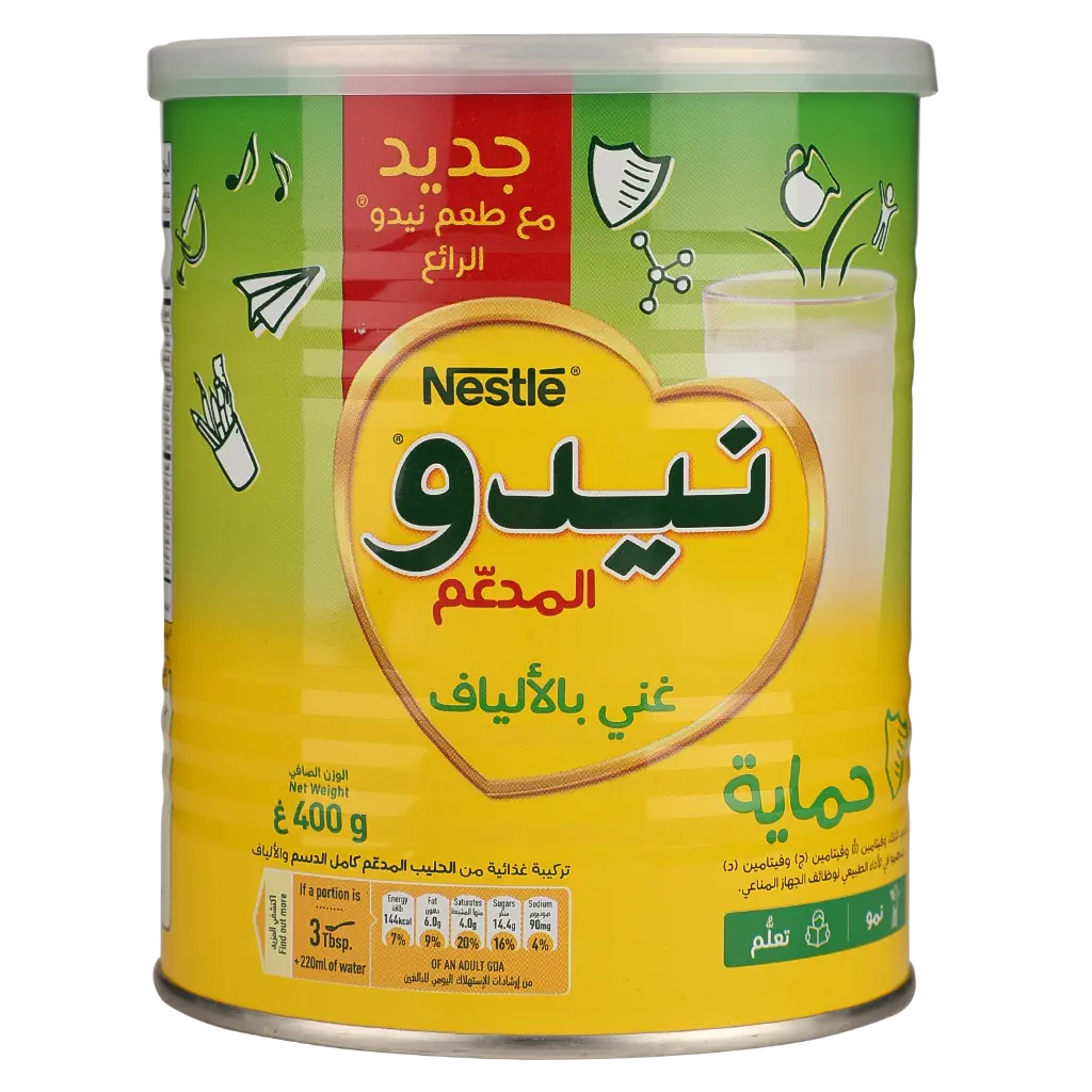 Nido Fortified Tin Milk Powder Full Cream 400 gm - view 1