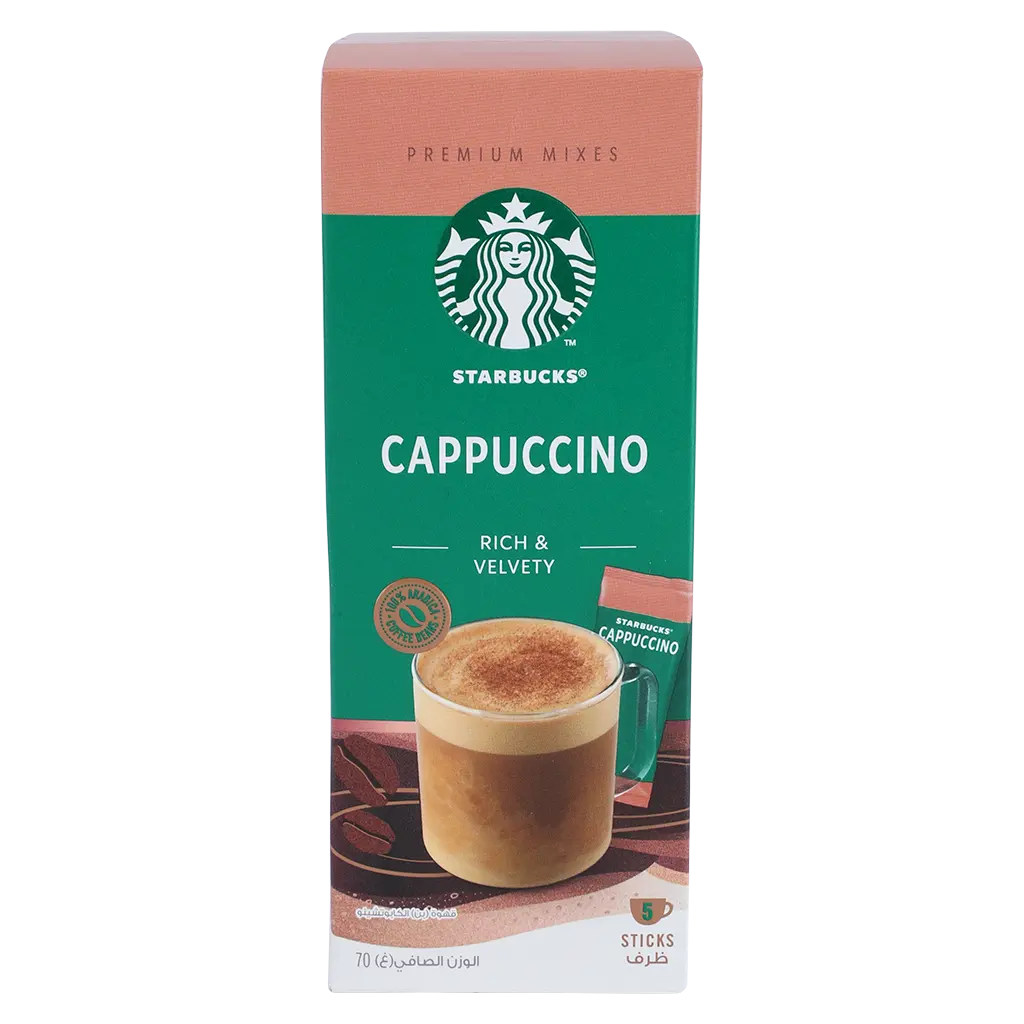 Starbucks White Cappuccino Mix 5 x 14gr  - view 1