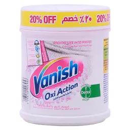 Vanish Oxi Action Crystal Stain Remover For White Clothes 450 gm